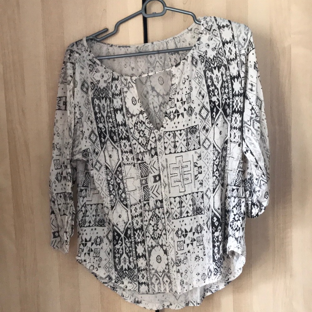 3/4 sleeve top